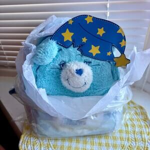 Loungefly Care Bears Bedtime Bear Plush Cosplay Mini Backpack NWT